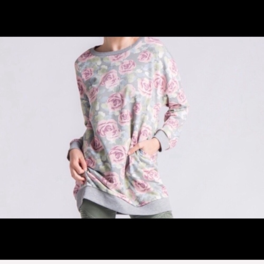 Jade Floral Sweater